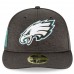 Men's Philadelphia Eagles New Era Black 2018 NFL Sideline Home Official Low Profile 59FIFTY Fitted Hat 3058482